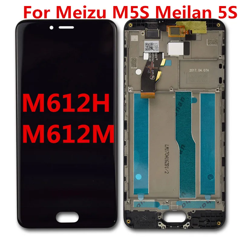 ЖК дисплей для Meizu M5S сенсорный экран мобильный телефон дигитайзер s в сборе