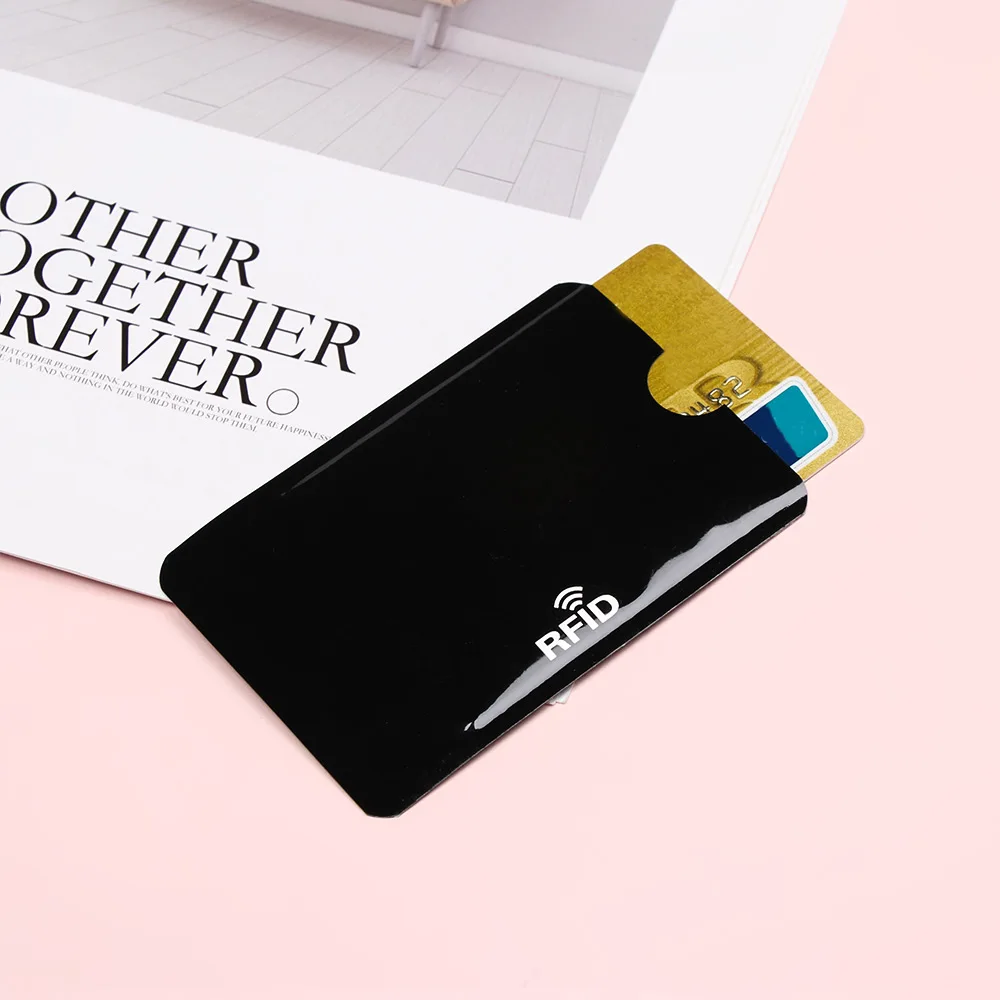 Защитный чехол для кредитной карты RFID защита от кражи и блокировки держатель