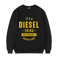 its a diesel thing oversized font print sweatshirt mens black all match pullover sweatshirts women fashion loose tracksuit