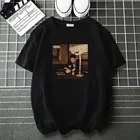 Хлопковая футболка для мужчин и женщин, с принтом музыкальных альбомов