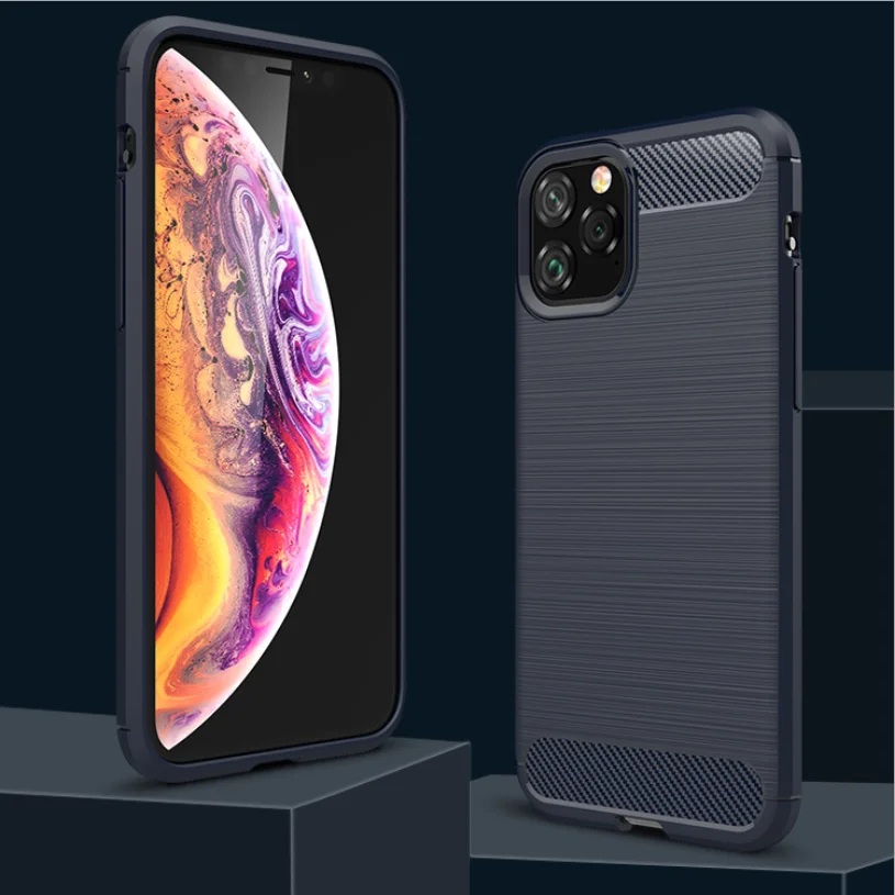 Новый чехол из углеродного волокна для iPhone 8 6 6S 6plus 7 plus x xs max 11 Pro Max|Бамперы| |