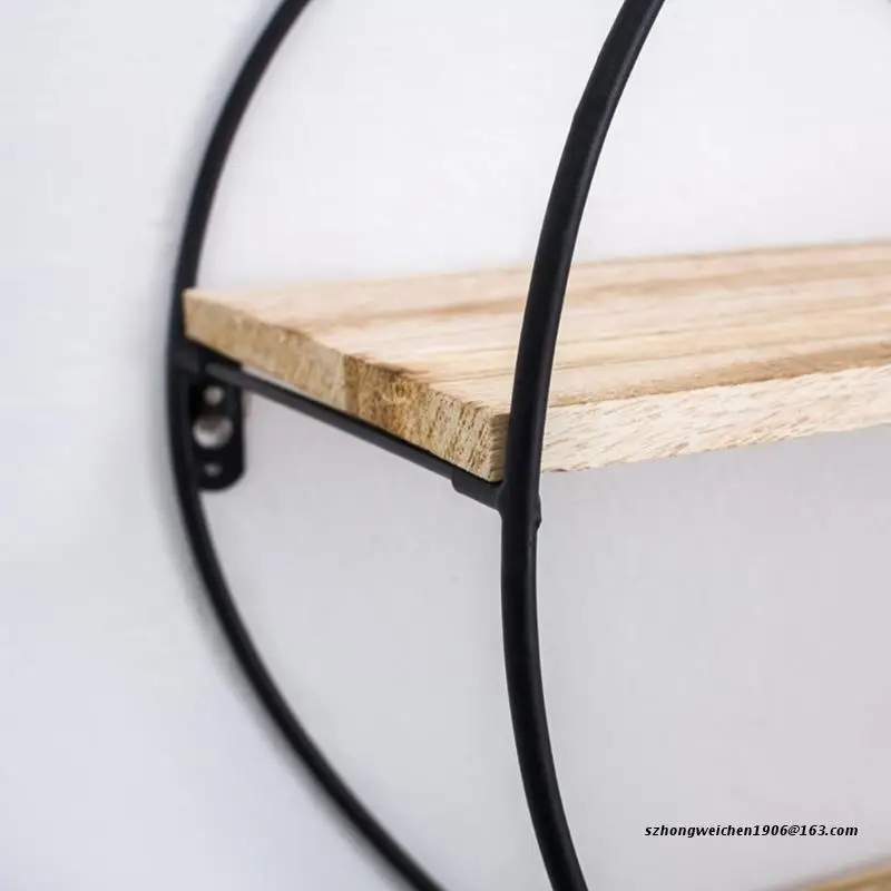 

2 Layer Floating Shelf Black Heart Shelves ,Wall-Mounted Metal Heart Wooded Rack Organizer Storage Farmhouse Design For 28GF