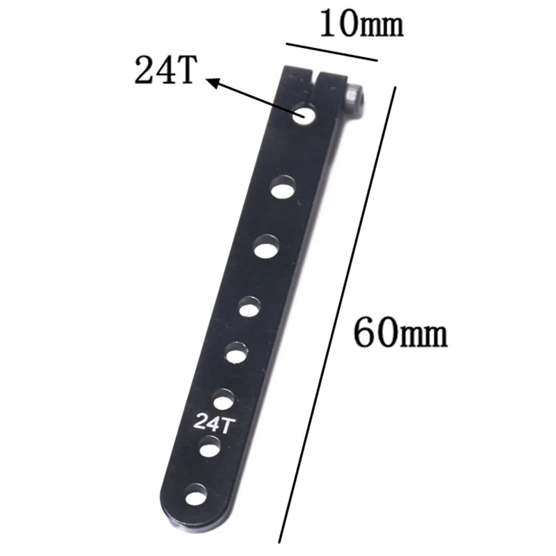 5 шт. рулевой 24T Алюминиевый сервопривод рупорный крутящий момент для Futaba HSP и т. Д.