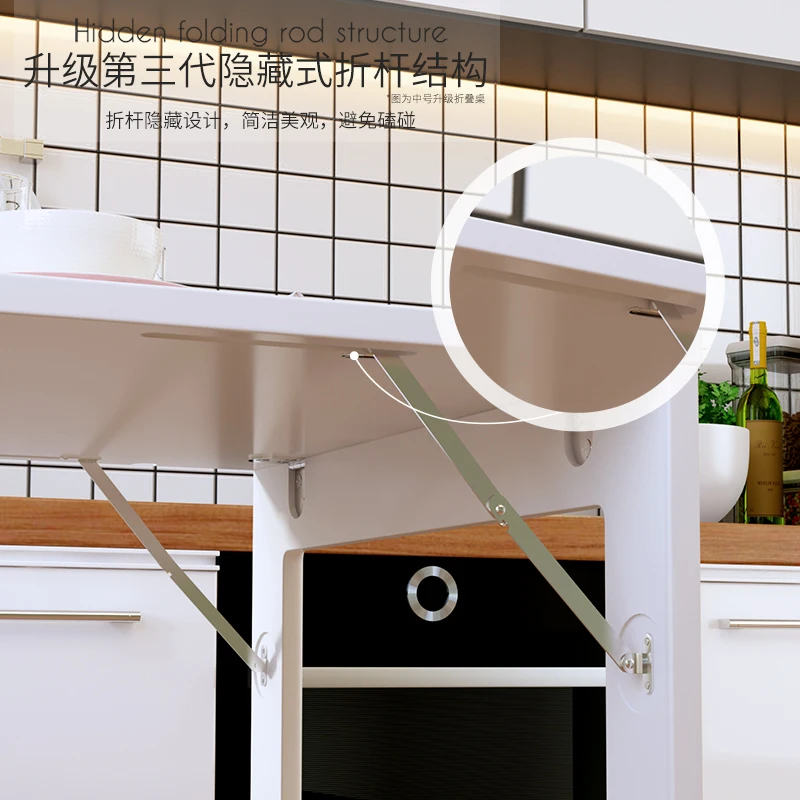 Луи Модный складной скандинавский минималистичный небольшой настенный стол для