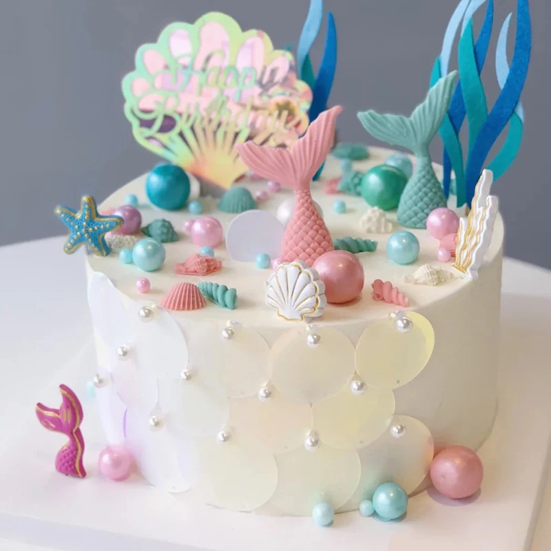 10mm/15g Colorful Beads Edible Pearl Sugar Ball Fondant Sprinkles Cake Baking Silicone Chocolate Decoration Gold Powder | Дом и сад