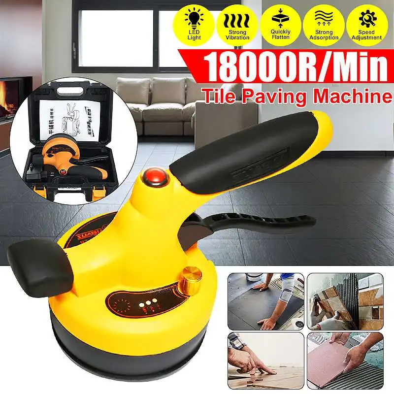 

Professional Wireless Tile Leveling Machine Tile Floor Portable Power Tool Lithium Battery Wall Tile Vibration Leveling Tools