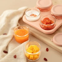 baby fresh food fruits storage box snack box portable baby care feeding outdoors travel child food container milk powder box