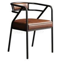 nordic dining chair household stool leisure back chair restaurant chair iron office chair