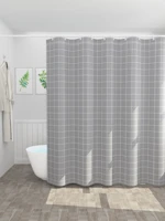 nordic bathroom shower curtain nordic waterproof thick washable shower curtain fabric decor cortinas household merchandises df50