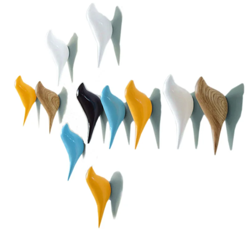 

Resin Wall Coat Rack Home Wall Decoration Bird Rack