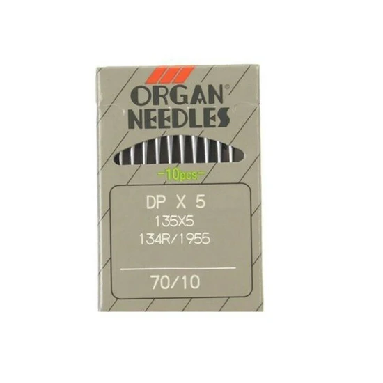 DPX5(70-10) 10 шт./лот высокое качество иглы organ DBX1 DCX1 DPX5 UYX128GAS для промышленные прямострочные швейных машин Singer, juki brother - Цвет: DPX5(70-10)