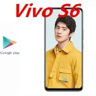 Новый Vivo S6 5G разблокировать телефон 4500 мАч, 18 Вт Быстрый Зарядное устройство 6,44 дюйма, разрешение Full Экран 8 Гб Оперативная память 256 ГБ Встроенная память Octa Core 48.0MP Face ID, определение отпечатка пальца