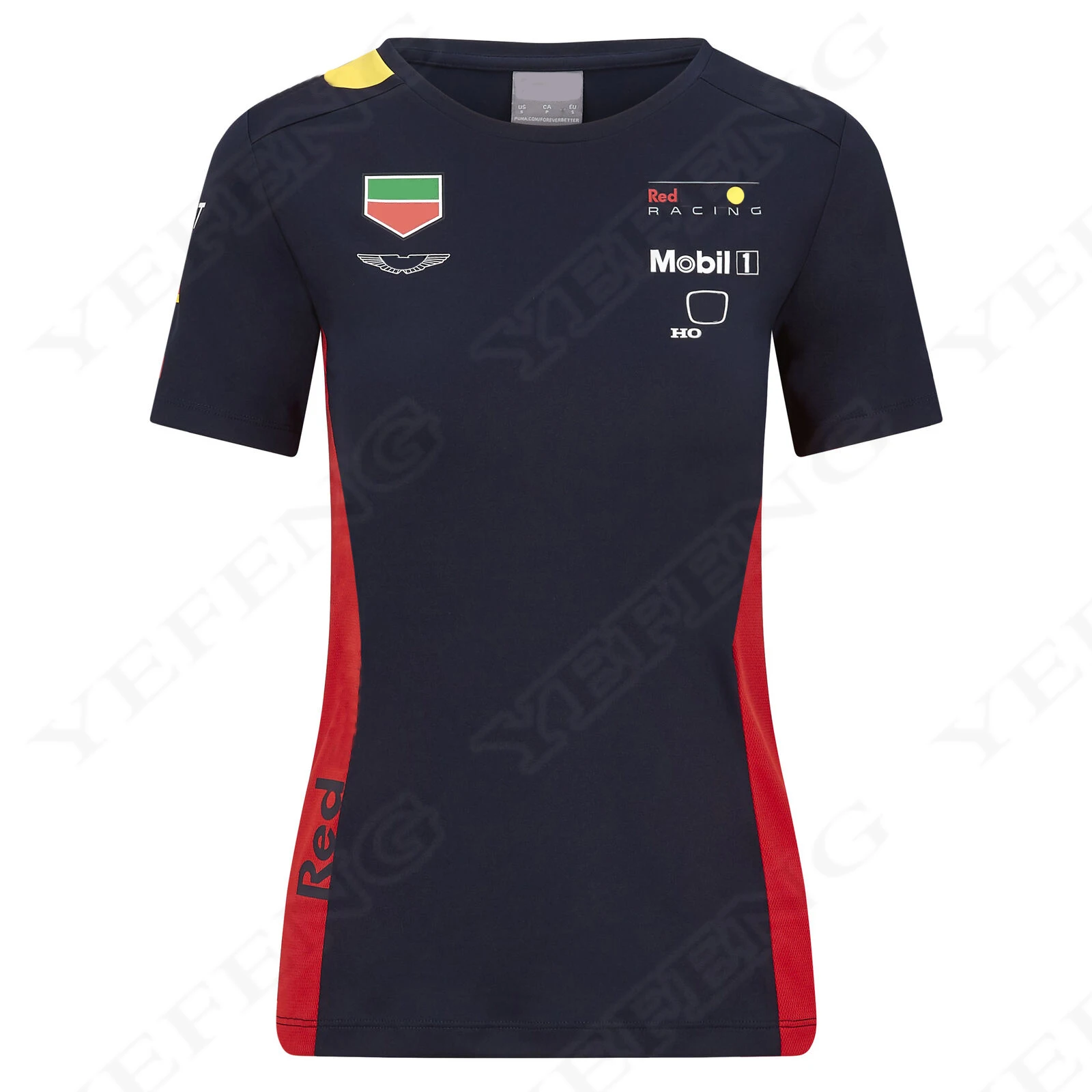 

2020 Summer Women's For Honda FI Sports Racing Suit Short-Sleeved Jersey Shirt Half-Sleeved Moisture-Absorbing Quick-Drying