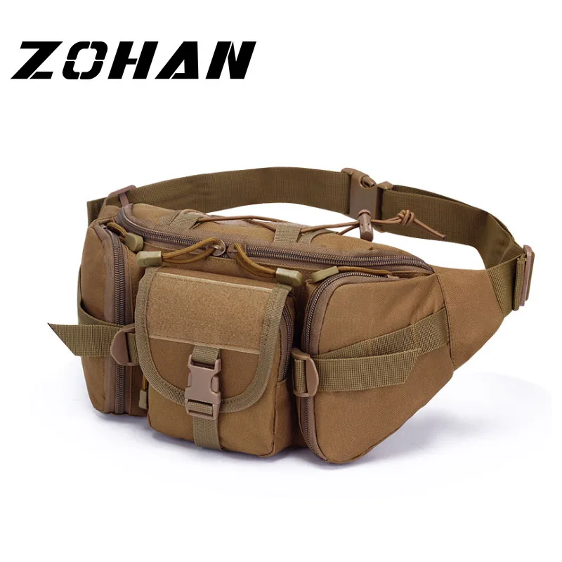 Мужская популярная тактическая поясная сумка Molie для охоты нейлоновая