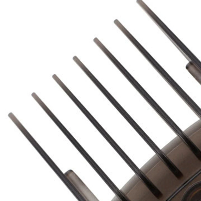 

AD-10Pcs Universal Hair Clipper Grey Limit Comb for Wahl with Clip Set Pro Oil Head Barber Shop Styling Guide Comb Set