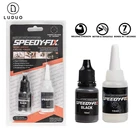 Наполнители клей-герметик быстро Наполняемый инструмент для ремонта лобового стекла автомобиля жидкий клей склеивание металлический пластиковый деревянный резиновый порошок