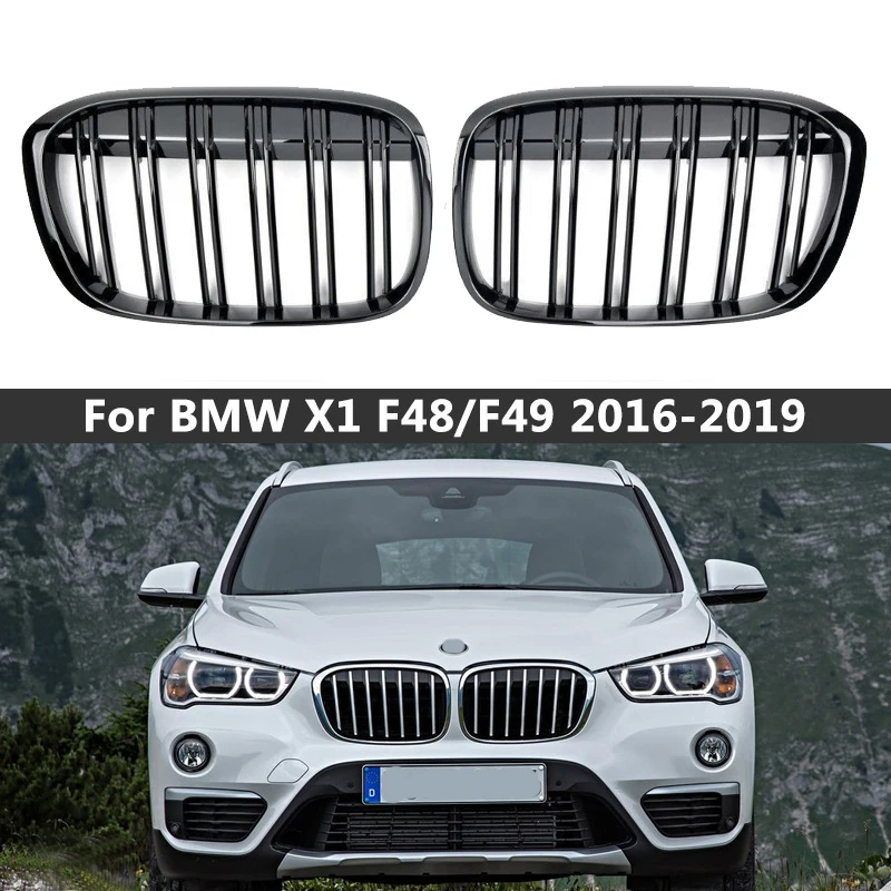 

Пара, автомобильные решетки для радиатора BMW X1, F48, F49, 2015-2019 м
