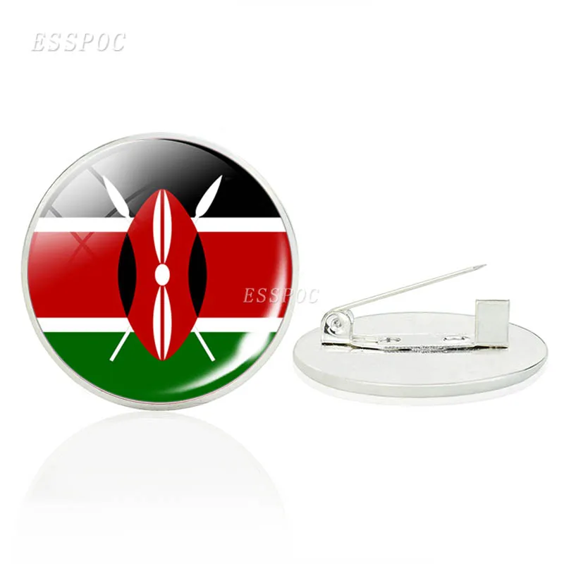Африканский национальный флаг броши Египет Нигерия Южная Африка для мужчин и