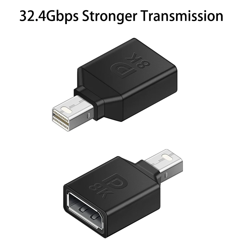 Кабель-переходник Displayport с 1 4 на Mini DP Разъем преобразователя 8K @ 60Hz HD Video для