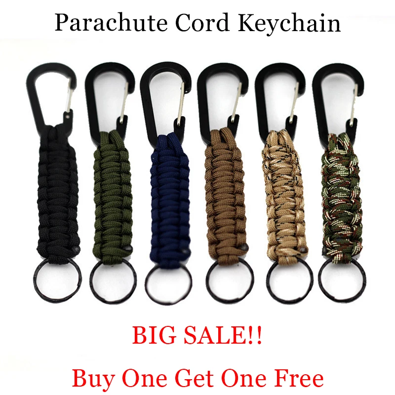 1 шт. набор для выживания на открытом воздухе EDC парашютный шнур Брелок военный
