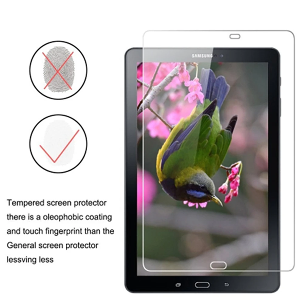 Защитное стекло для планшета samsung Tab 4 A 7 8 9,7 10 10,1 дюймов A6 защита экрана Защитная пленка Tremp Glas