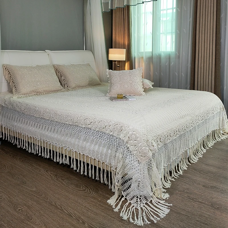 Постельное белье ручной работы из 100% хлопка постельное 3 предметов Королевского