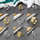 Кольцо женское из серебра 925 пробы, нестандартное, широкое, оригинальный подарок на день рождения