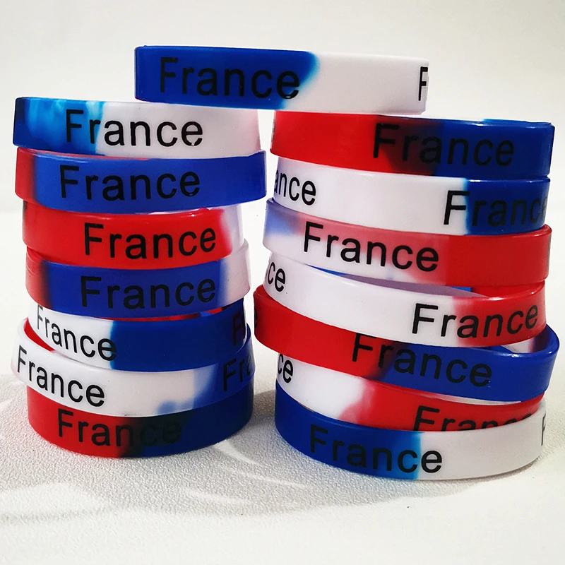 Партия 20 шт. спортивные сувенирные резиновые браслеты|Браслеты с шармами| |