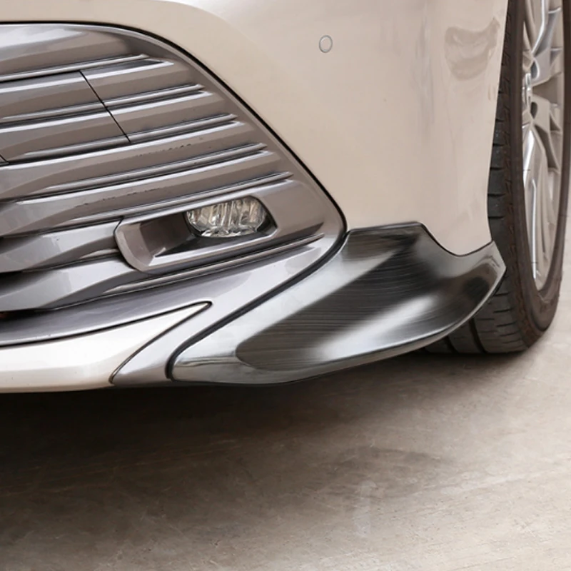 Модификация автомобильного стиля 2 шт. накладка на передний угол бампер губы