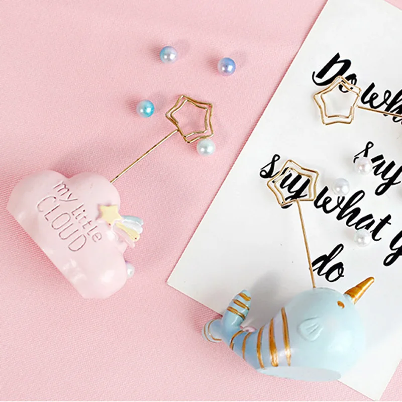 Держатель для карт и фотографий металлический держатель-подставка фото в форме