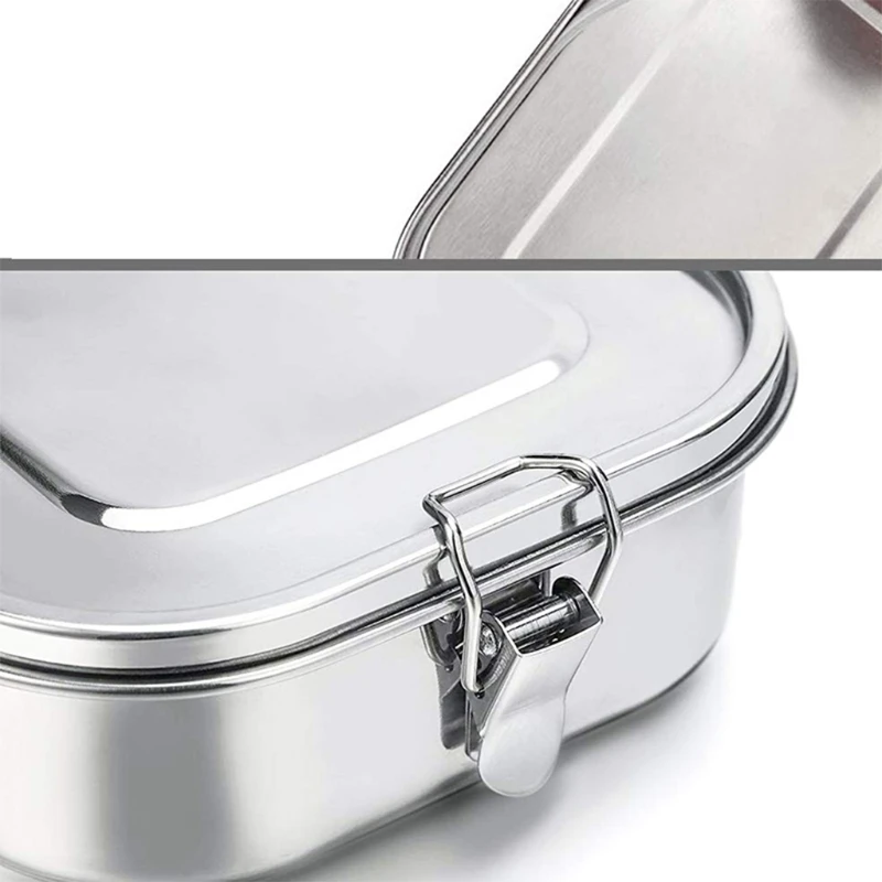 

Stainless Steel Bento Box Lunch Container,3-Compartment Bento Lunch Box for Sand Dropshipping