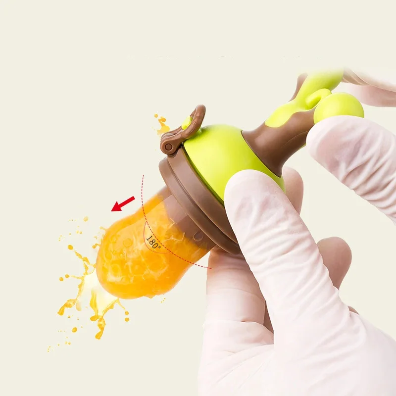 Новые детские соски экструдирующие свежие фрукты детская еда соска для