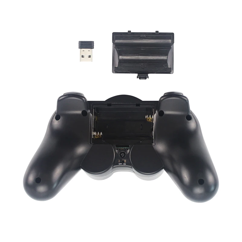 Беспроводной игровой контроллер 2 4 ГГц USB-приемник джойстик для ПК ноутбука PS3