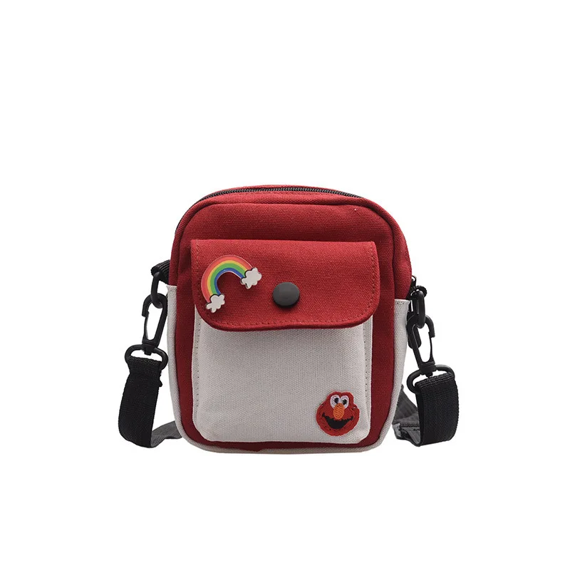 

Net red canvas small bag female bag new 2020 small cloth bag fashion wild mini shoulder messenger bag