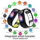 GEJIAN 2021 Новый смарт-браслет сердечного ритма крови Давление здоровья Водонепроницаемый Смарт наручные часы с Bluetooth браслет для занятий спортом