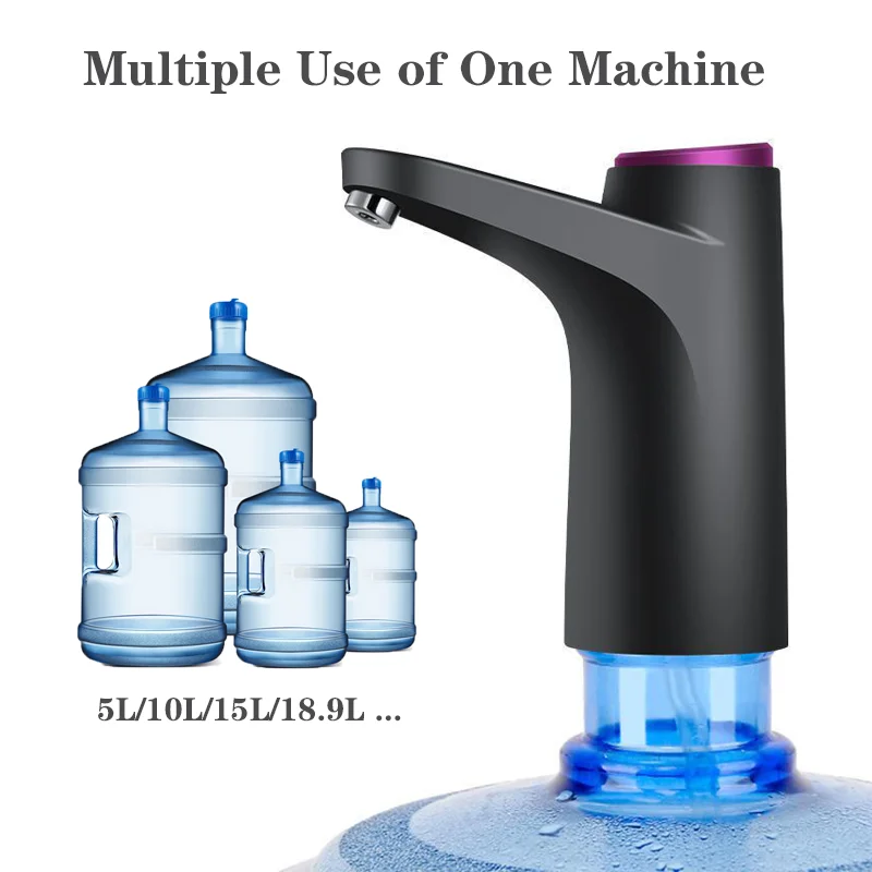 

Drink Dispenser USB Barreled Water Pump 19 Liters For Bottle Mini Automatic Electric Water Gallon Bottle Pump Water Dispenser