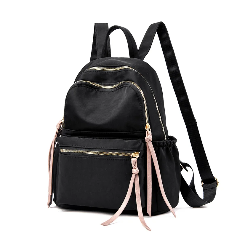 

Модный рюкзак с кисточками, женский рюкзак для отдыха, корейский женский рюкзак, повседневные дорожные сумки для школы, рюкзак для девочек-п...