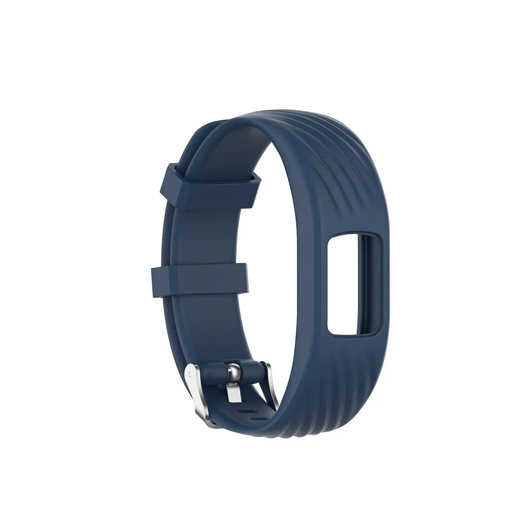 Новый мягкий силиконовый сменный ремешок для часов Garmin Vivofit4 смарт-браслет Bluetooth 5