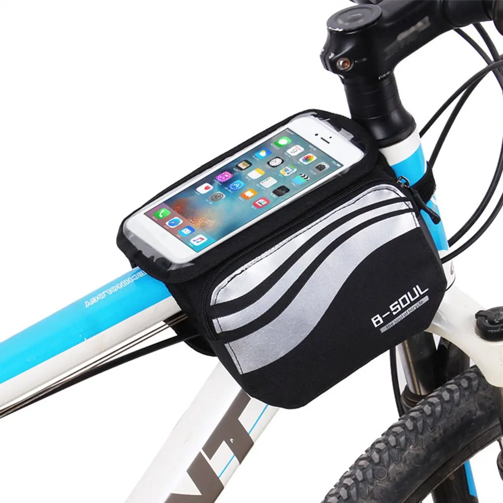 B-SOUL сенсорный экран MTB велосипедные сумки водонепроницаемые для велоспорта топ