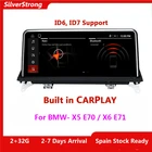 Автомагнитола на Android, мультимедийный плеер 10,25 дюйма, автомобильный DVD-плеер для BMW X5 E70 X6 E71 2007-2013, оригинальный экран с GPS-навигацией, стерео
