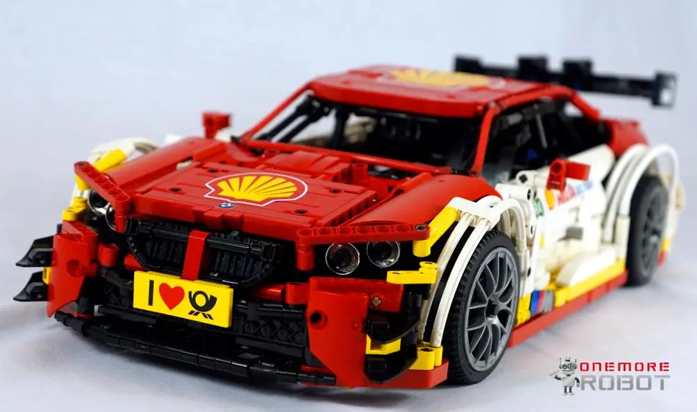 Новый Lepinins технологии строительный блок moc 39409 Супер спортивный автомобиль M4