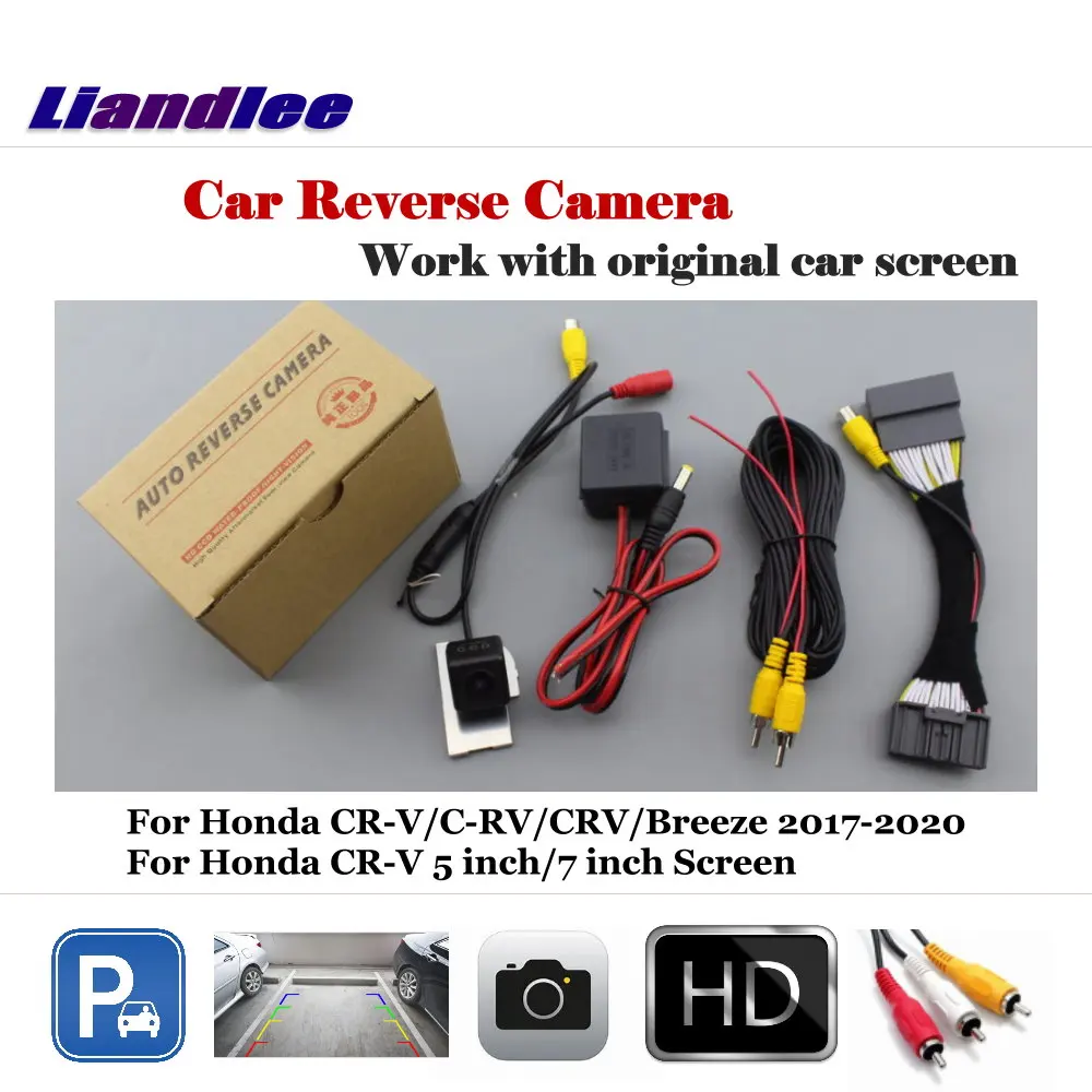 

Car Back Up Camera For Honda CR-V/C-RV/CRV/Breeze 5/7 inch Screen 2017-2020 AUTO Vehicle Backup CAM Accessories