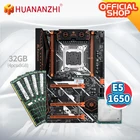Материнская плата HUANANZHI X79 DELUXE V7.1 с Intel XEON E5 1650 с 4*8G DDR3 RECC память комбинированный комплект USB3.0 SATA3 PCI-E NVME