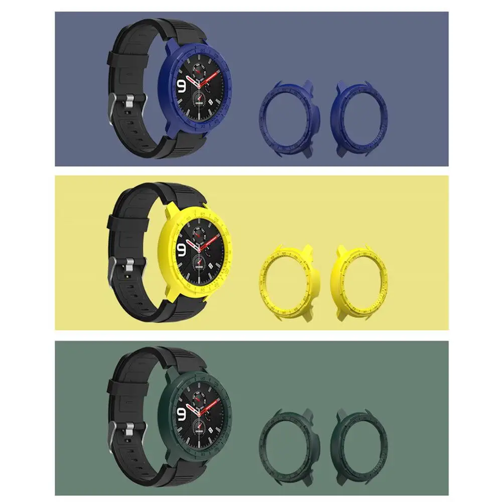 Сменный Чехол для часов из поликарбоната защитная рамка смарт Huami AMAZFIT GTR 47 мм