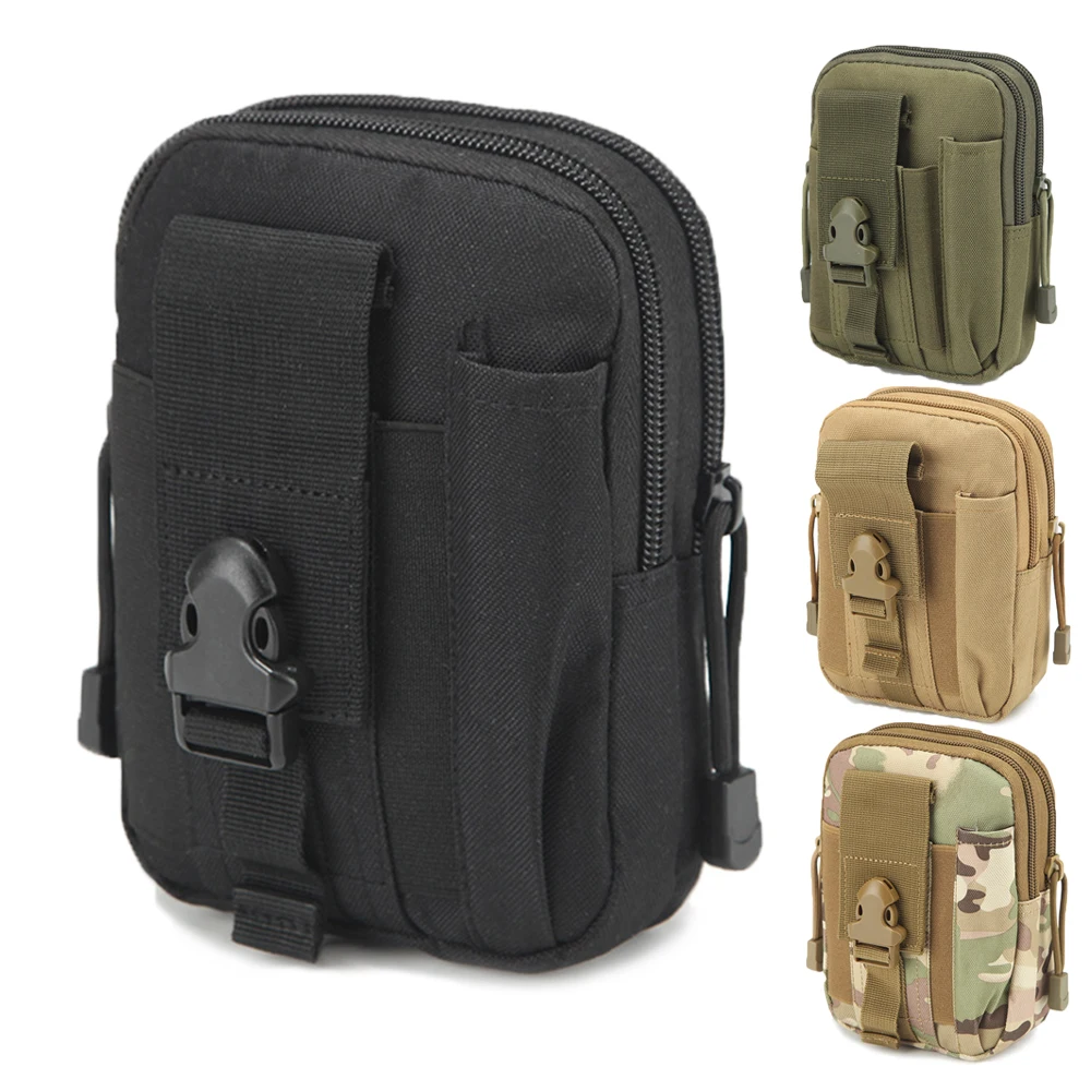 

Tactical Molle Pouch Military Waist Pack Small Pocket Belt Bag EDC Tool Bags for Hunting Outdoor Running Pouch Travel Camping