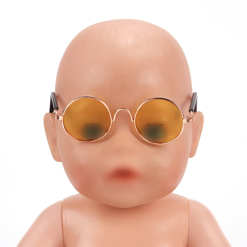 43 см для ухода за ребенком мам мальчиков американских кукол очки новорожденных