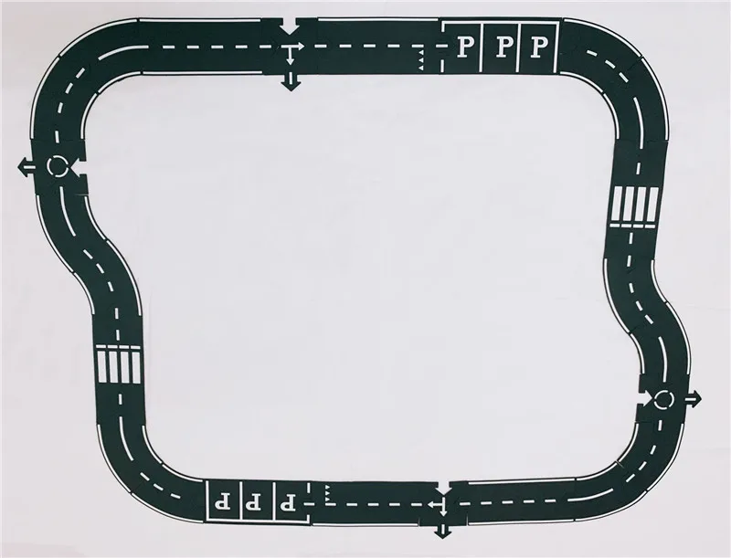 ПВХ-пазлы для самостоятельной сборки игровой набор дорожный автомобиль детский