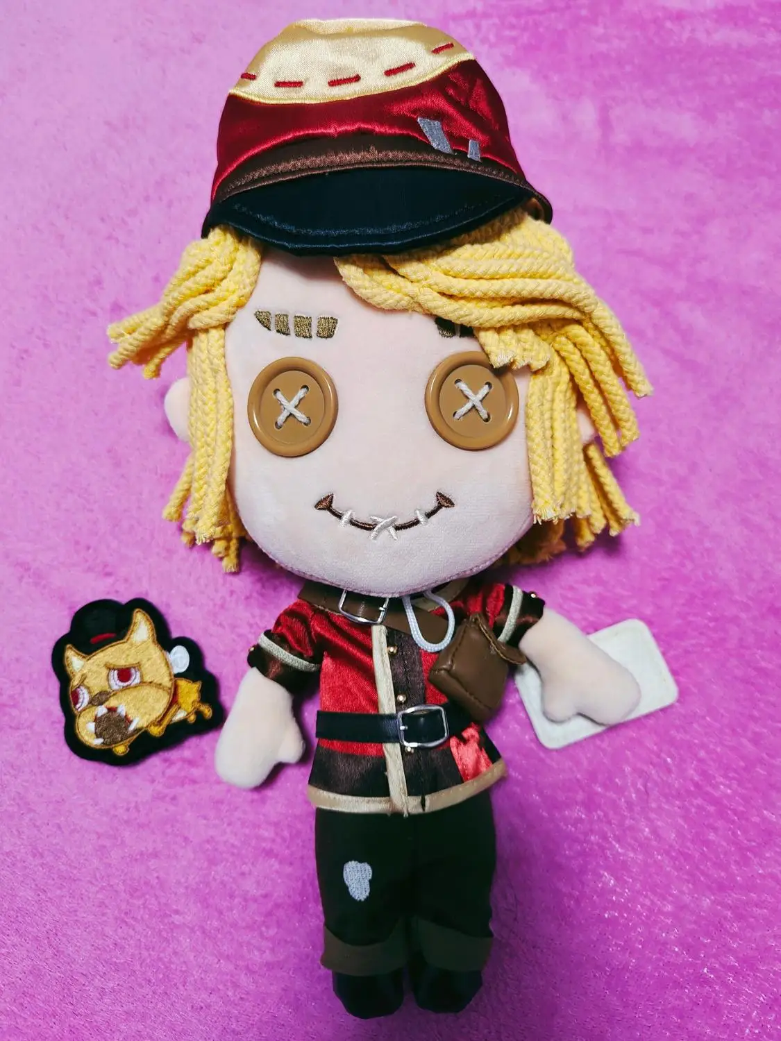 

Official Game Identity V Victor Survivor Postman Cosplay Plush Doll Plushie Toy Change suit Dress Up Clothing Xmas Gifts