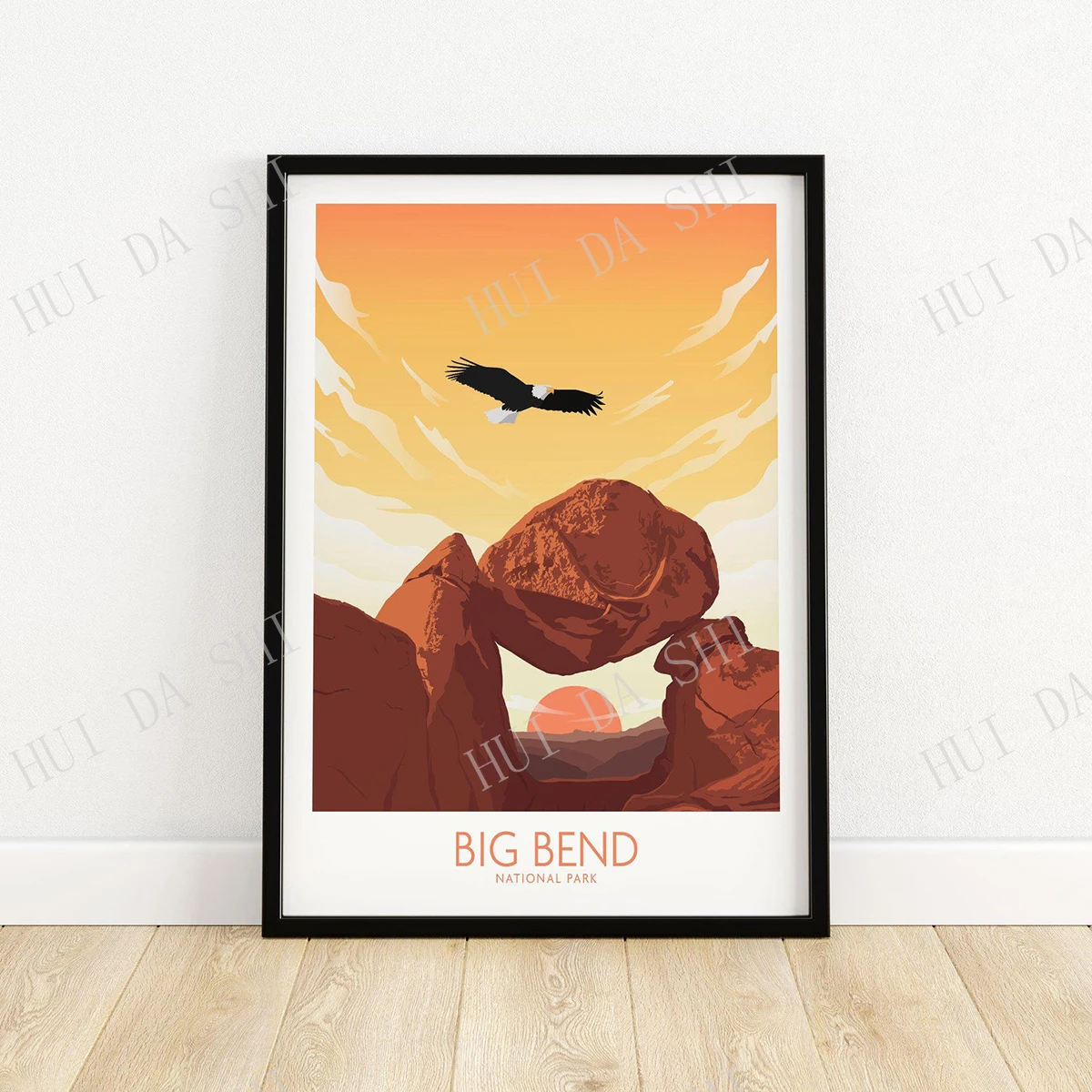 

Big Bend National Park Poster | Art Print | Wall Art Gift