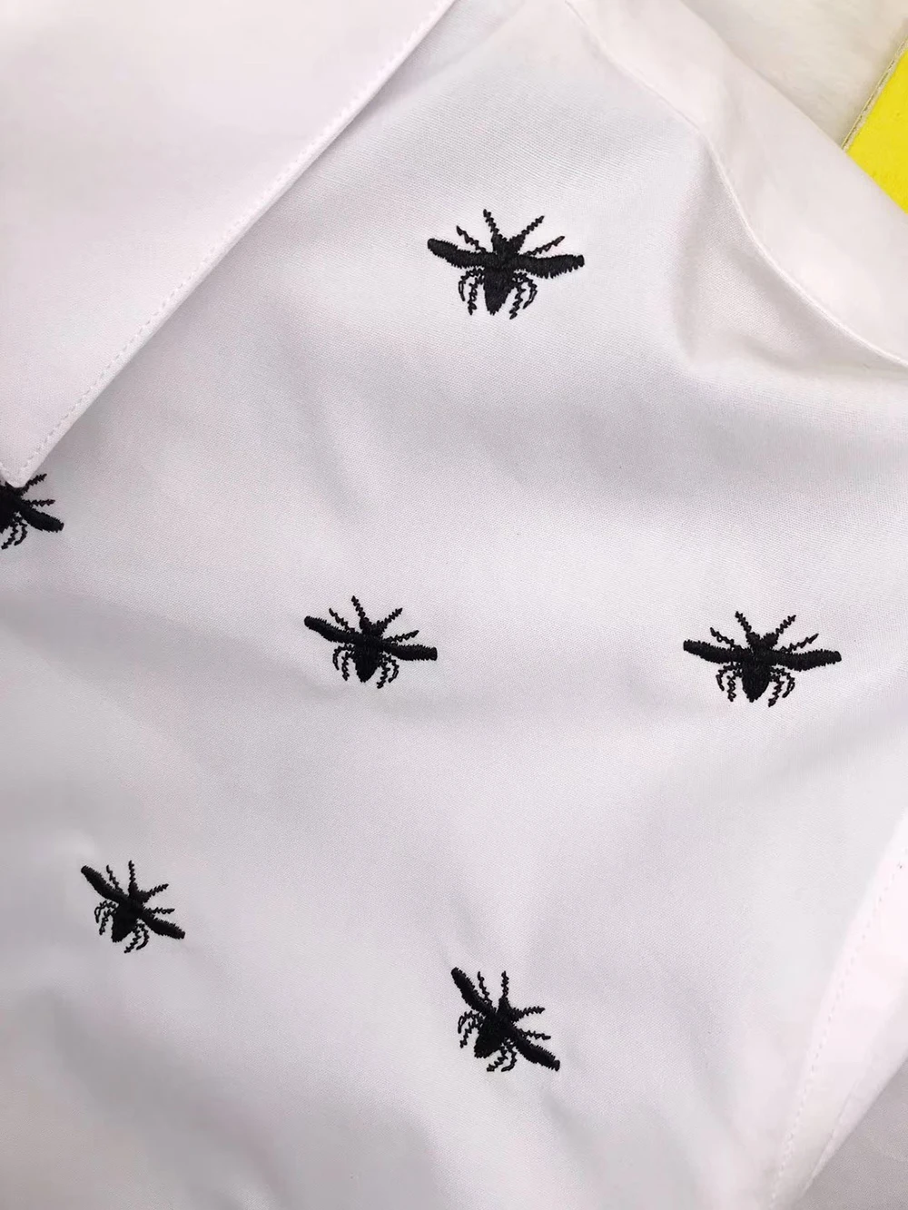 

DUYOU Mens Cotton Shirt Men Dress Shirt Men Embroidery Peaks Dance High Quality Slim Fit Casual Shirts DY2275